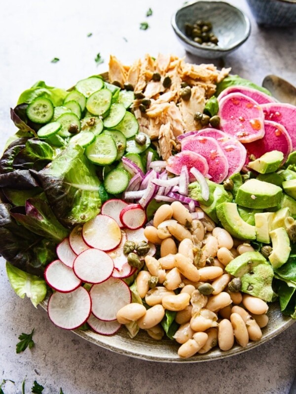 Healthy Tuna Salad in a bowl
