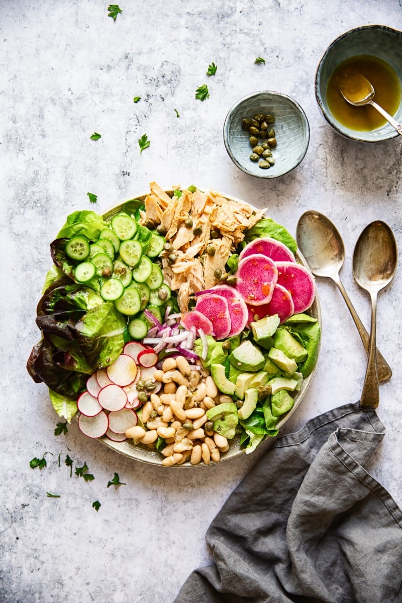 Healthy Tuna Salad Recipe #tunasalad #Italiansalad