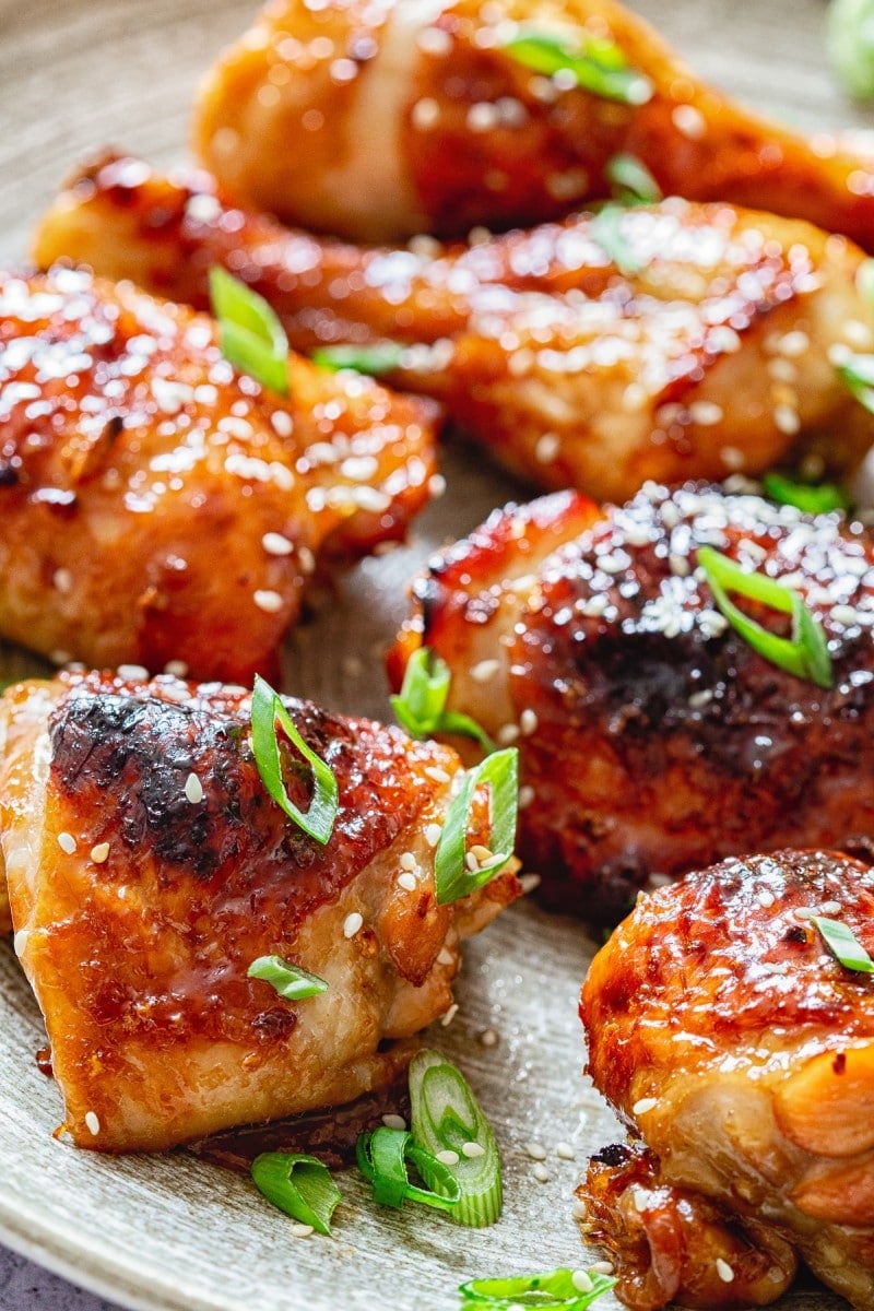 Sticky Asian Chicken Recipe - Vikalinka