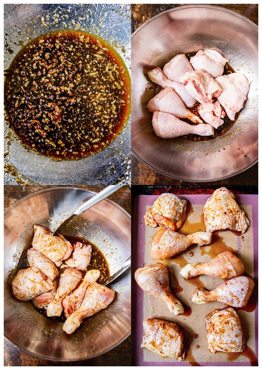 process images for Asian chicken recipe