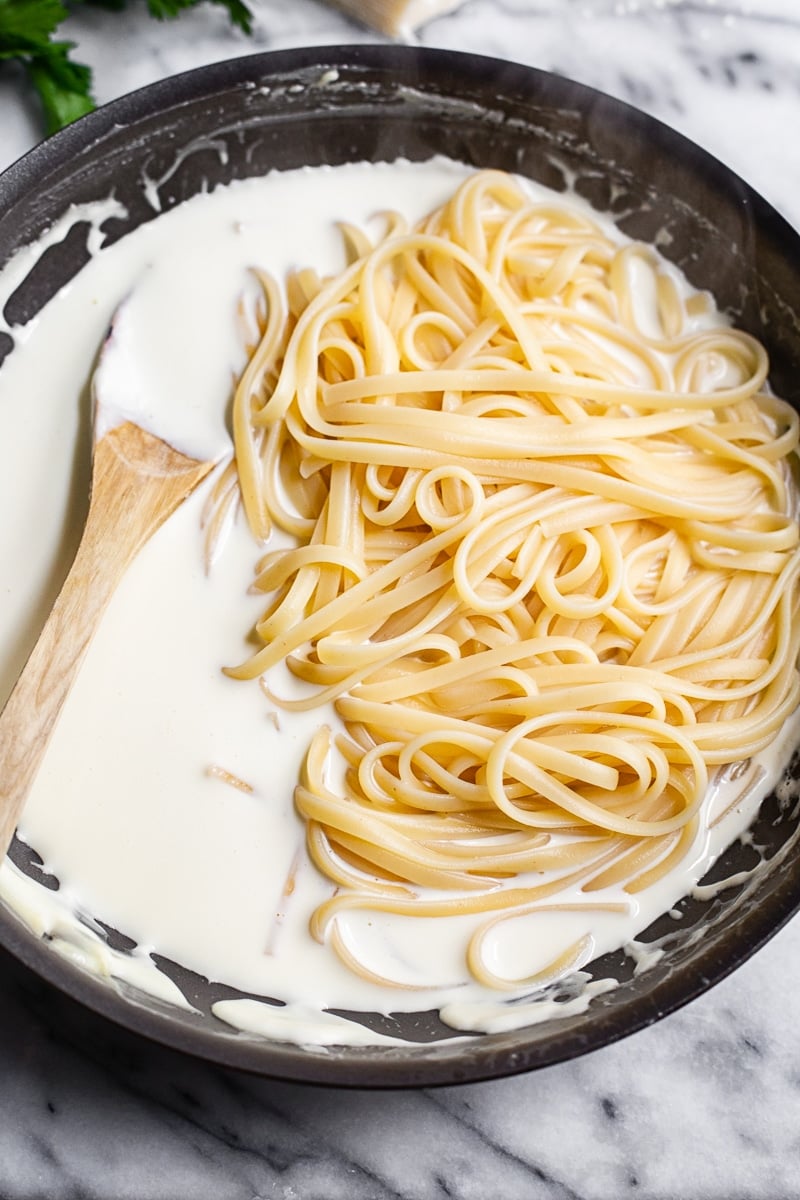 whipping cream for pasta