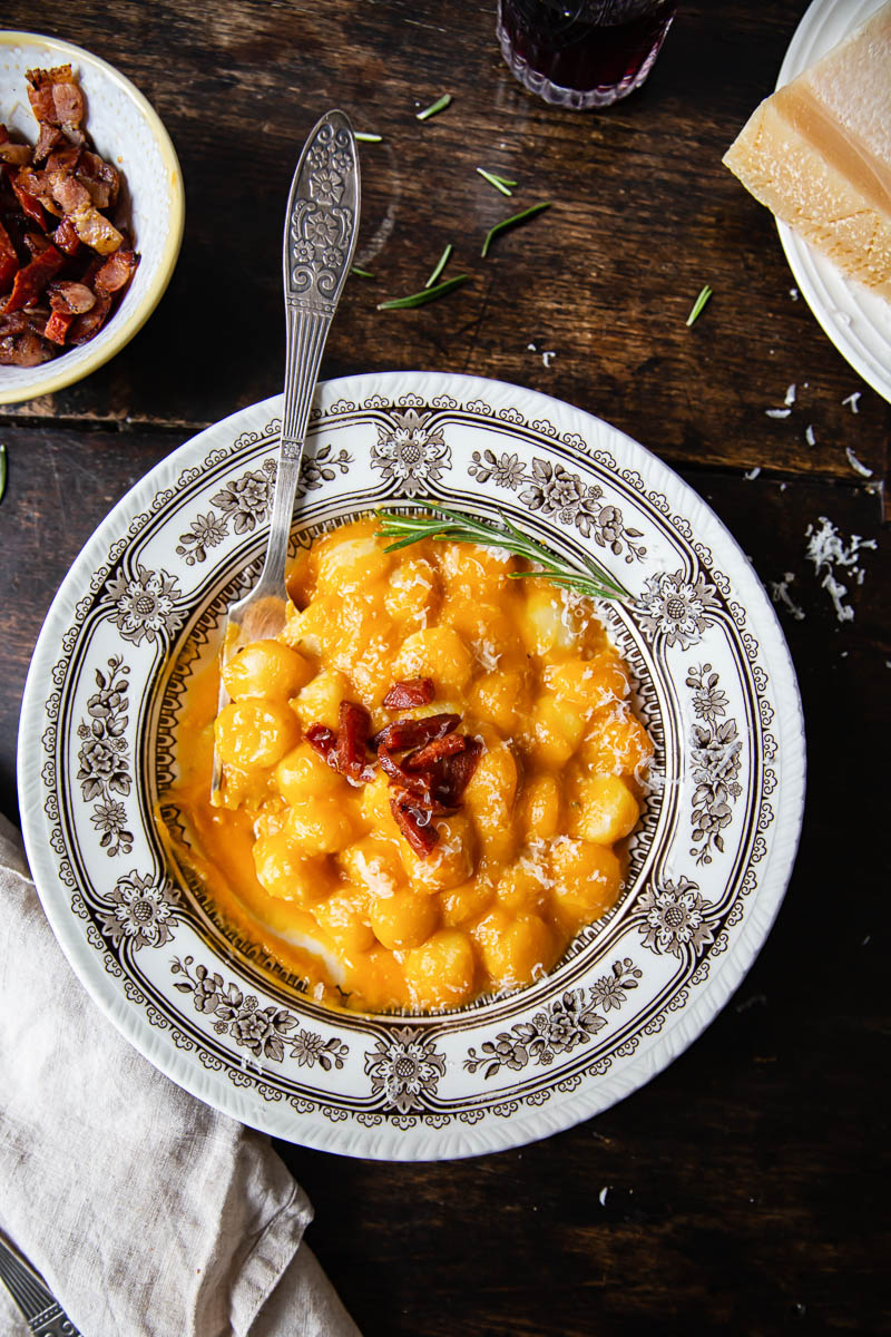 Creamy Butternut Squash Gnocchi - Vikalinka