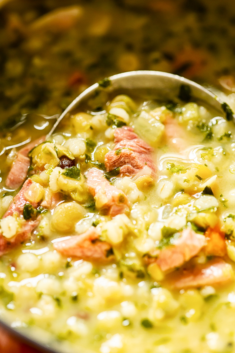 Yellow Split Pea and Ham Soup - Vikalinka