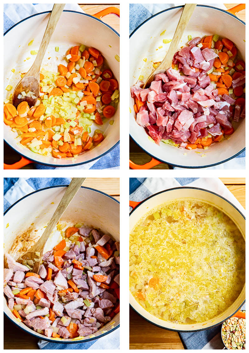 Yellow Split Pea and Ham Soup - Vikalinka