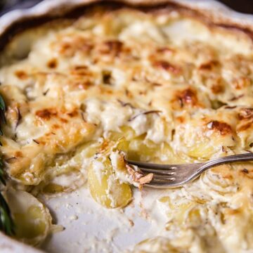 gratin potatoes