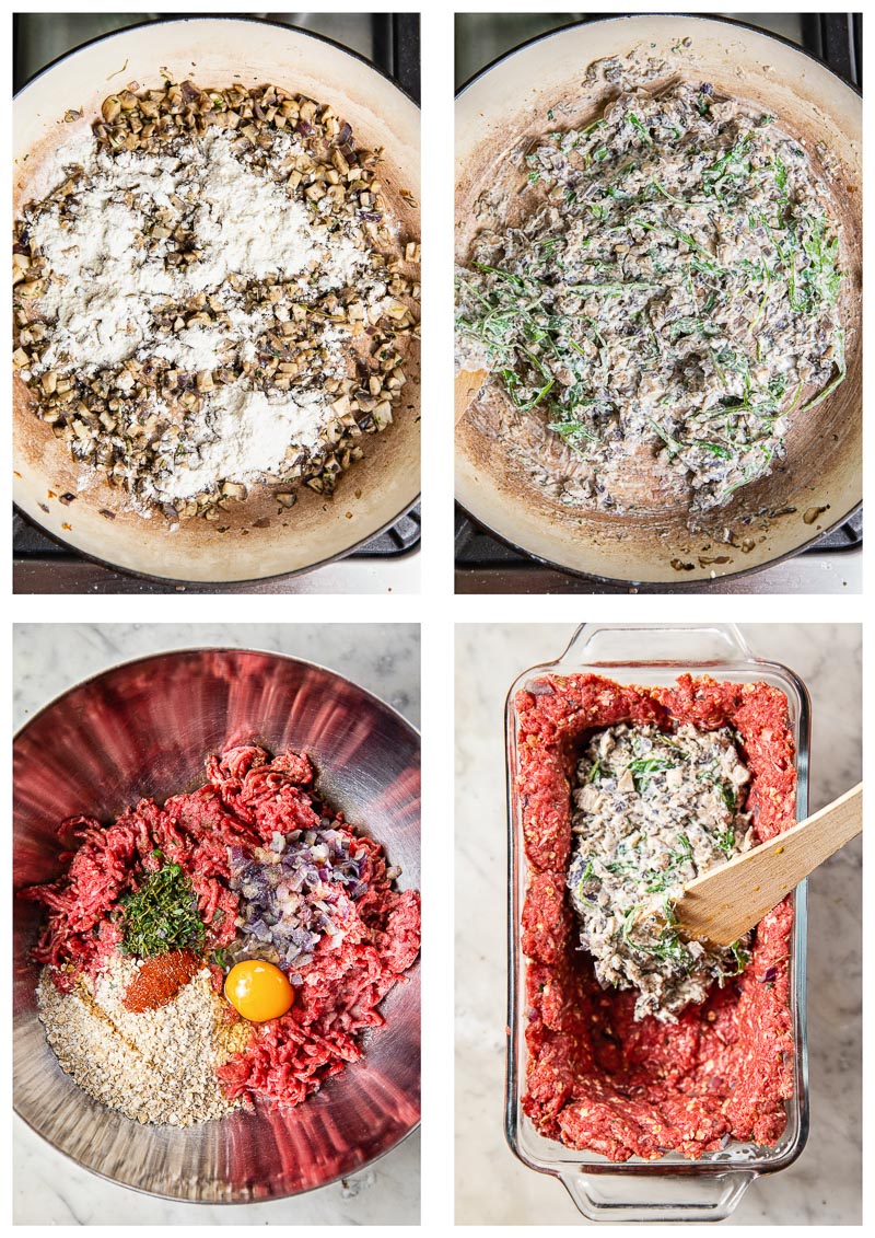 Stuffed Meatloaf recipe process images