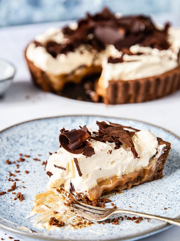 Banoffee Pie slice