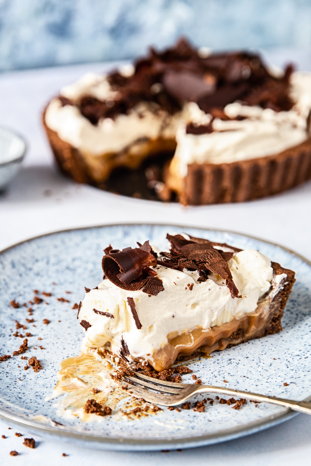 Banoffee Pie slice