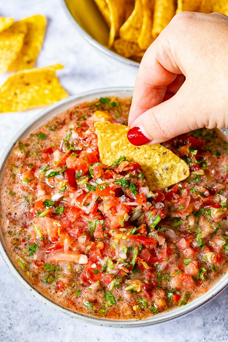 Salsa Fresca in a bowl