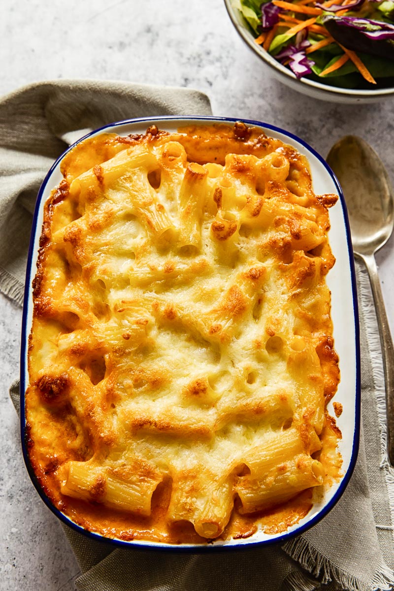 macaroni and cheese baked