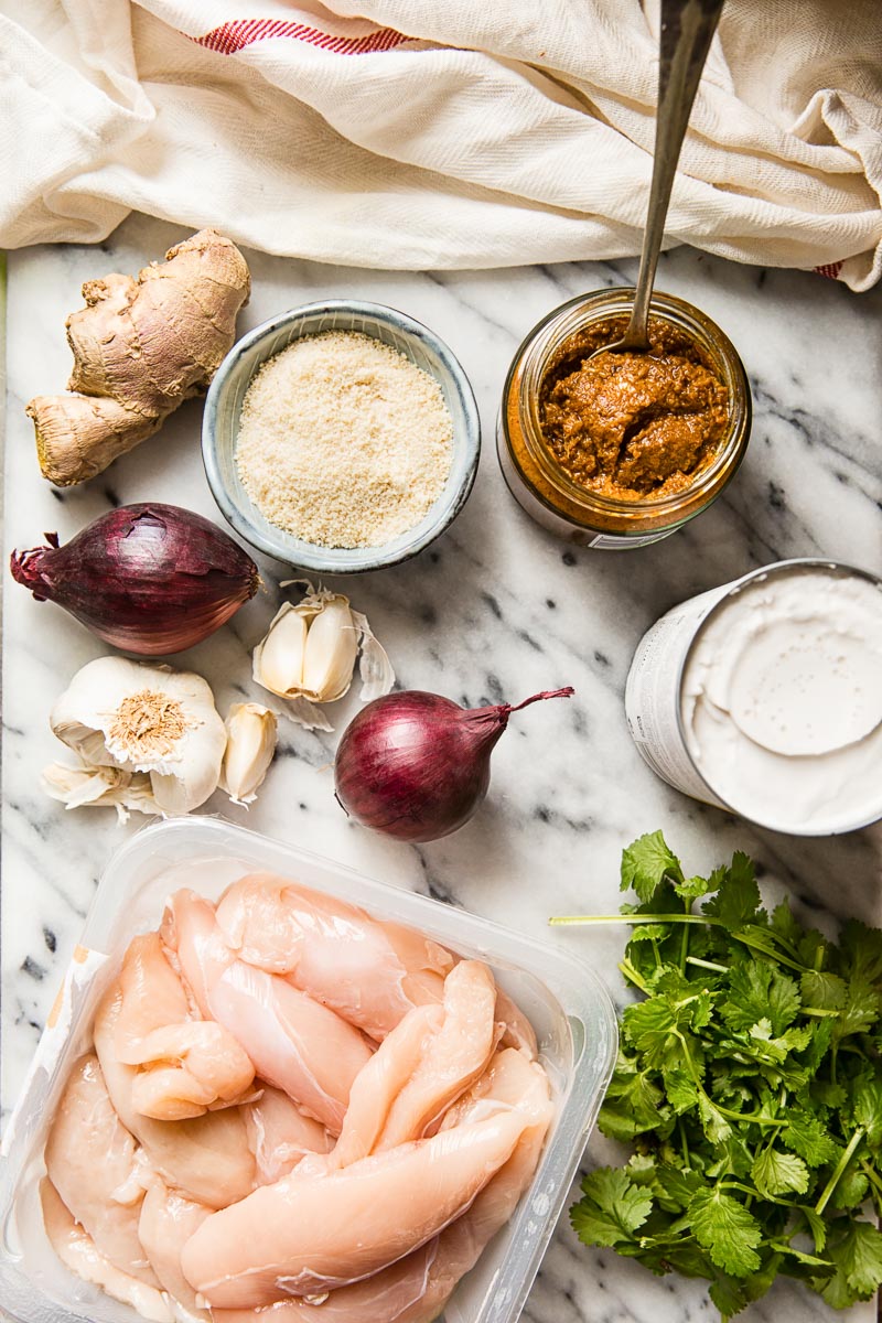 Chicken Korma Ingredients 