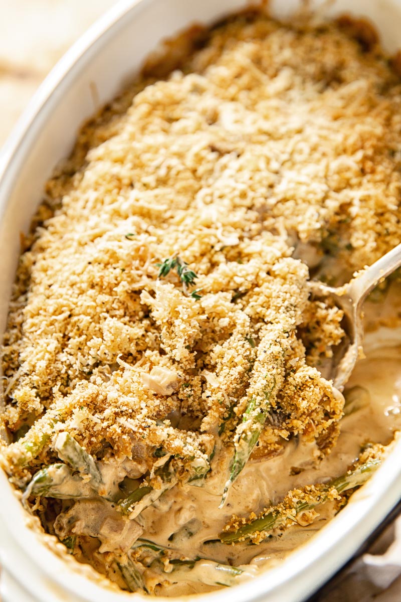 Fresh Green Bean Casserole Video Vikalinka