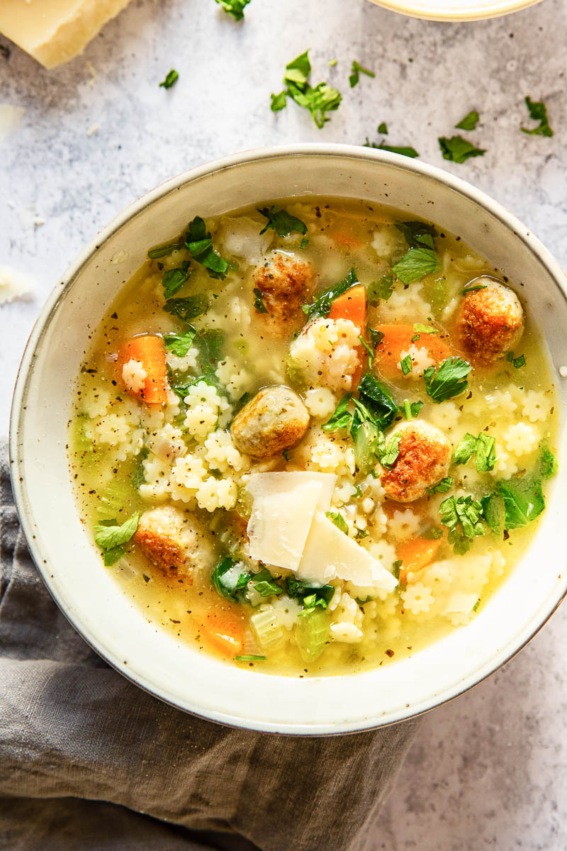 Traditional Italian Wedding Soup