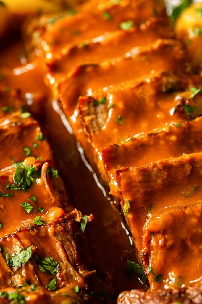 Instant Pot Brisket with Guinness Gravy Vikalinka