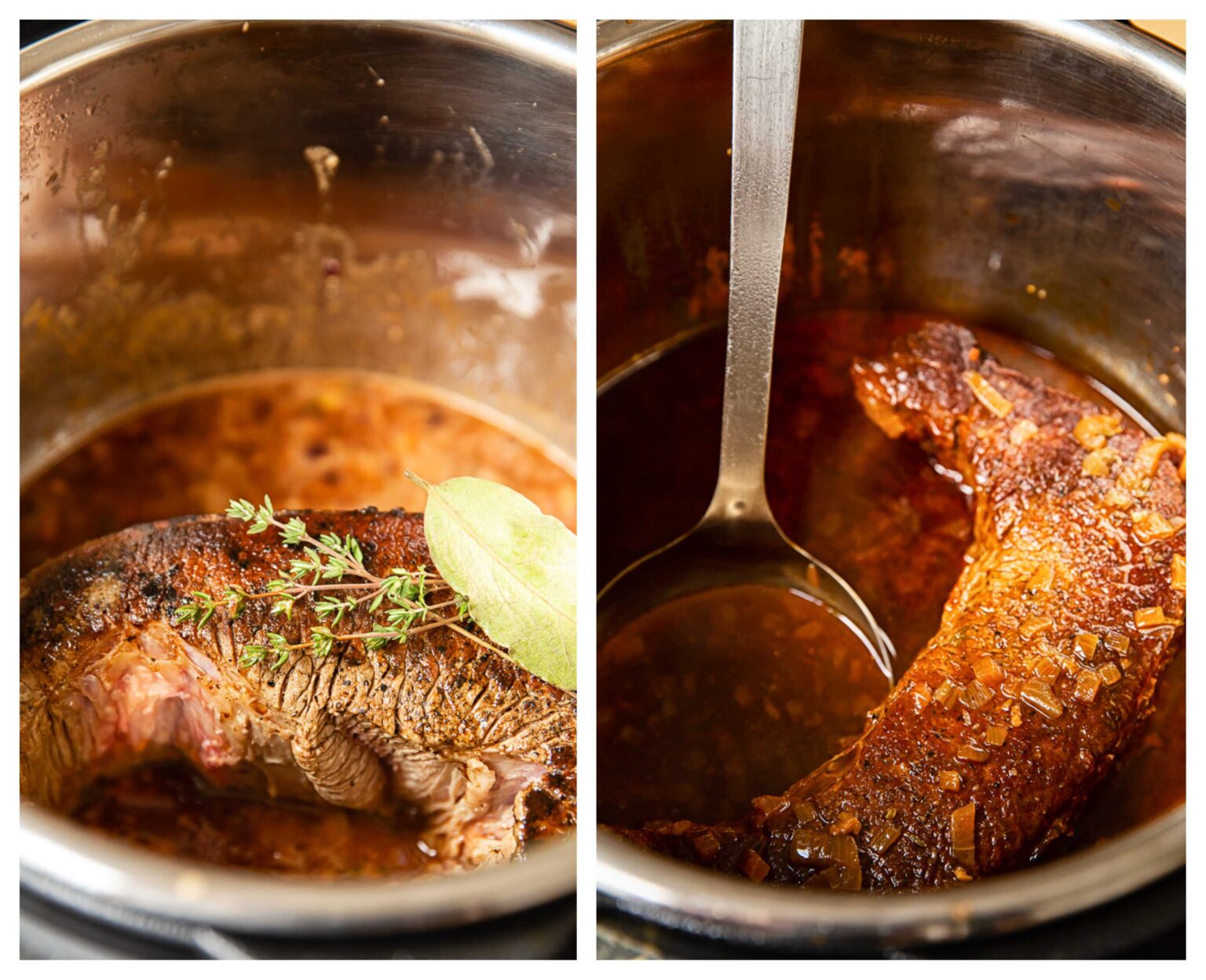 Instant Pot Brisket with Guinness Gravy Vikalinka