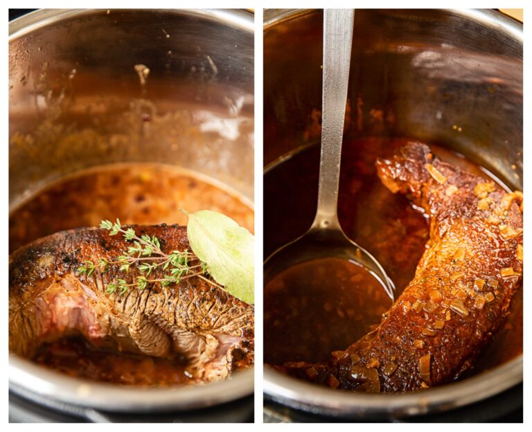 Instant Pot Brisket with Guinness Gravy Vikalinka