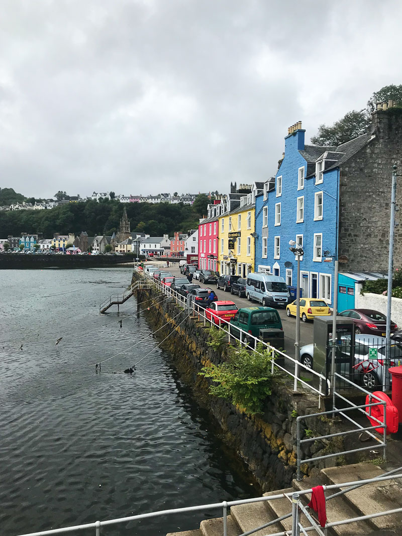 view of Tobermory, Scotland