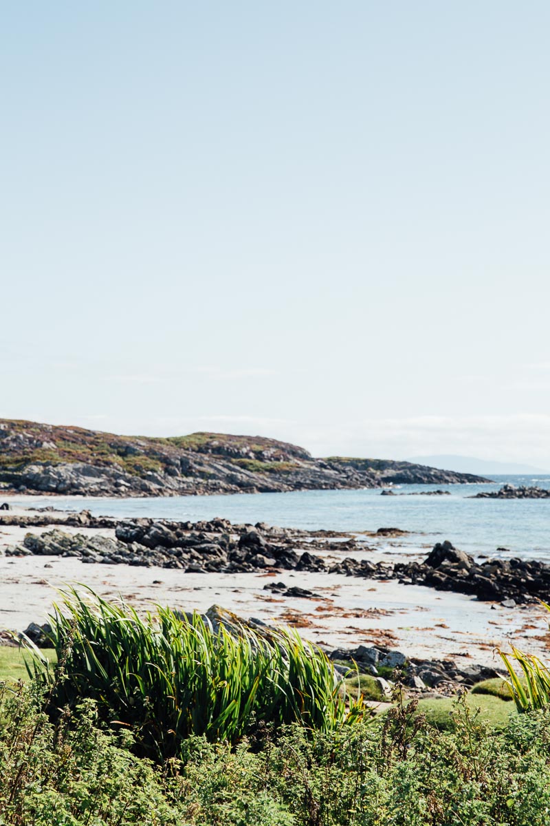 beach view on the isle of Mull