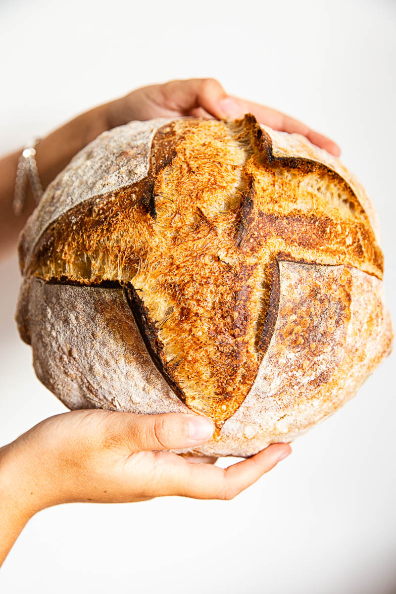 Homemade Sourdough Bread, Step by Step