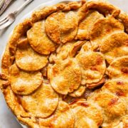Dulce de Leche Apple Pie - Vikalinka