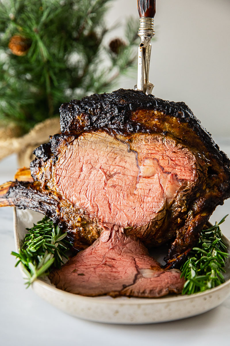 Garlic & Herb Prime Rib Recipe: How to Cook Prime Rib for Christmas, Beef