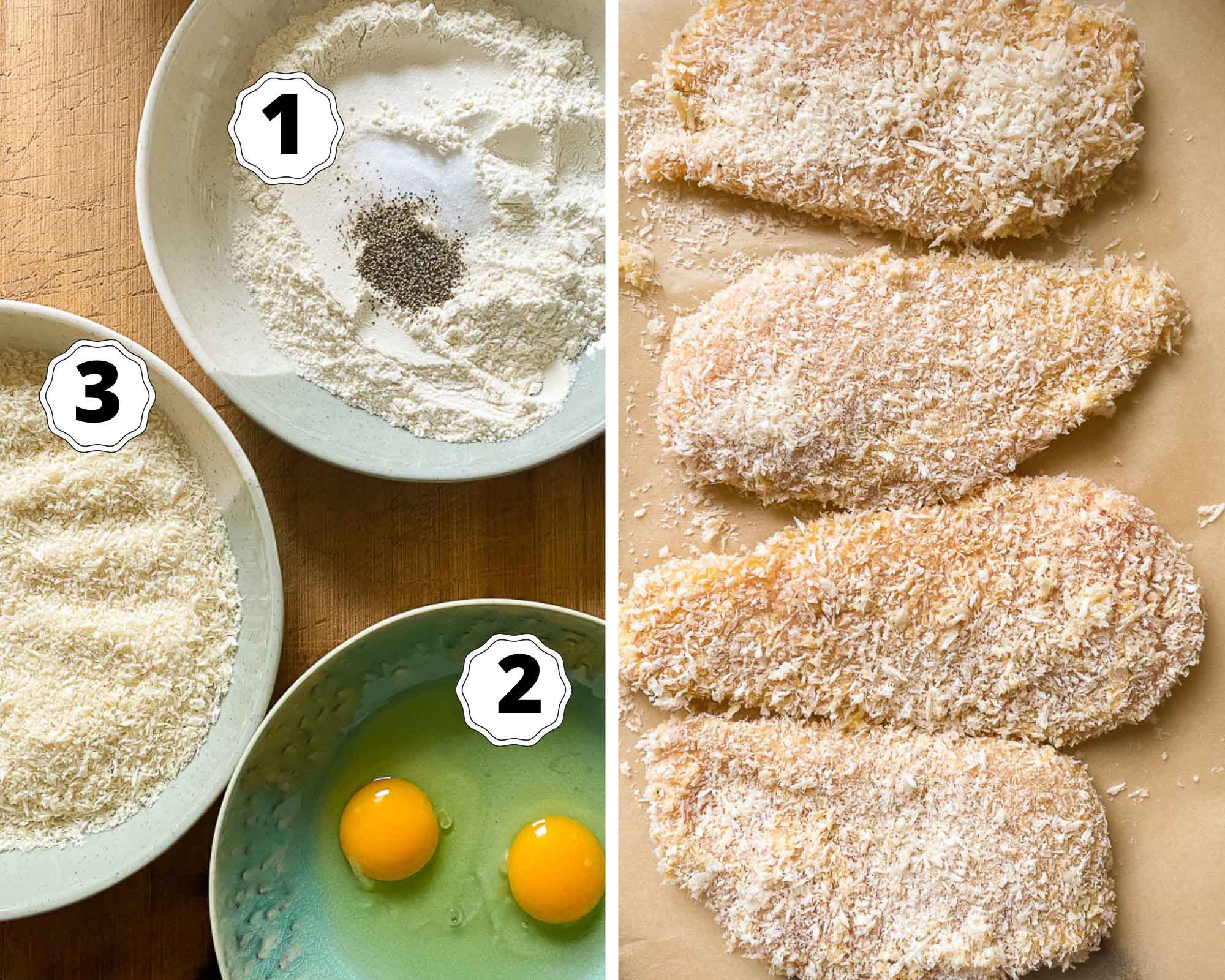 chicken katsu recipe process photos