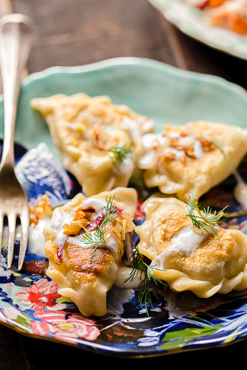 Vareniki – Ukrainian-Russian Potato Dumplings - The Cooking Foodie