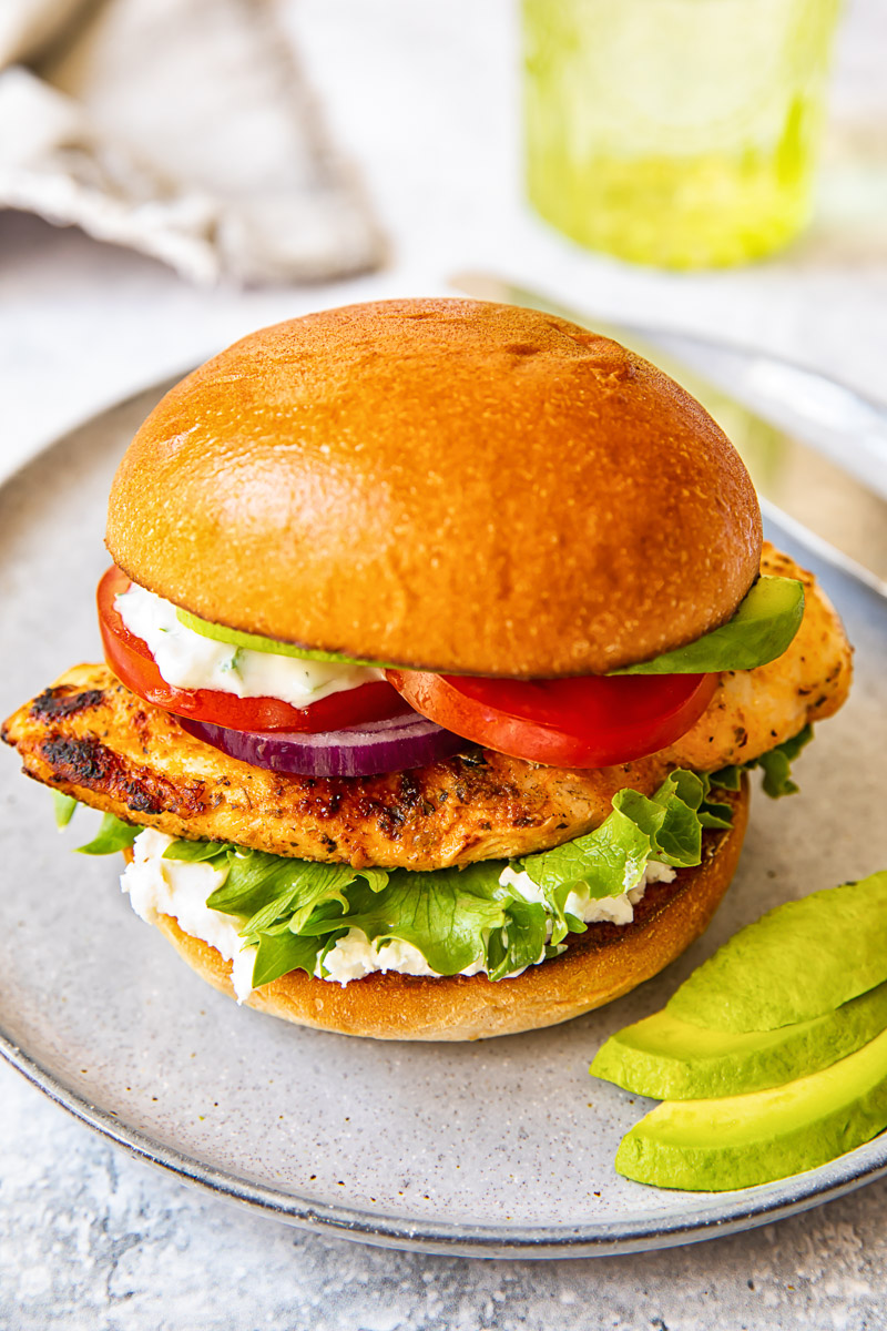 BBQ Chicken Burgers