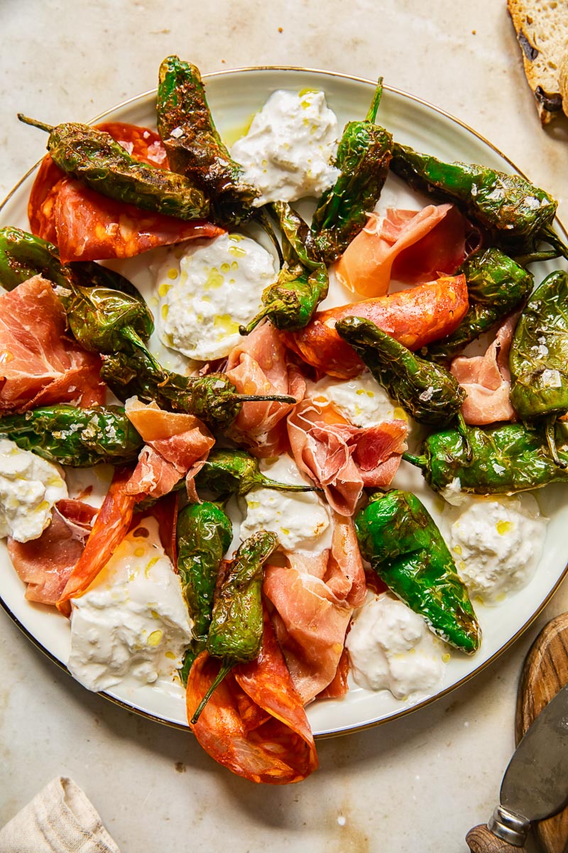 Padron Peppers Traditional Spanish Tapas Vikalinka