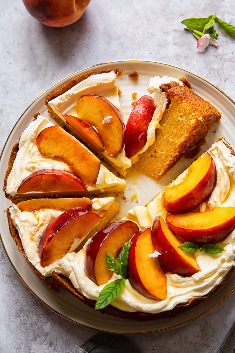 Apple Polenta Cake (Gluten Free) - End of the Fork