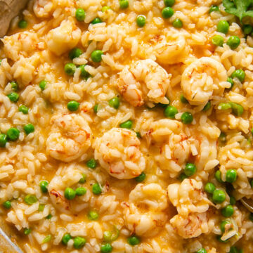 risotto with prawns