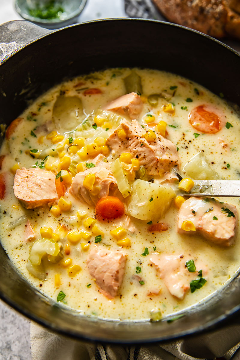 Salmon Chowder - Vikalinka