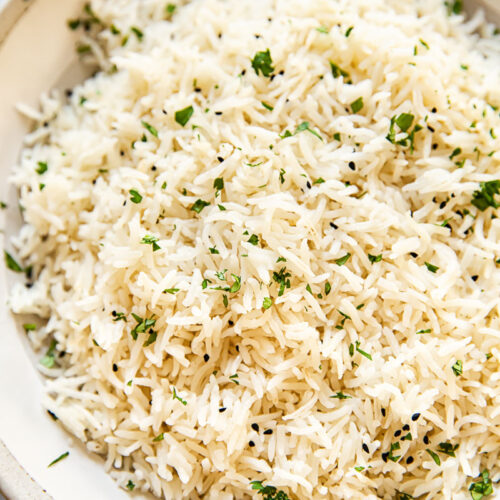 Pressure Cooker Coconut Rice