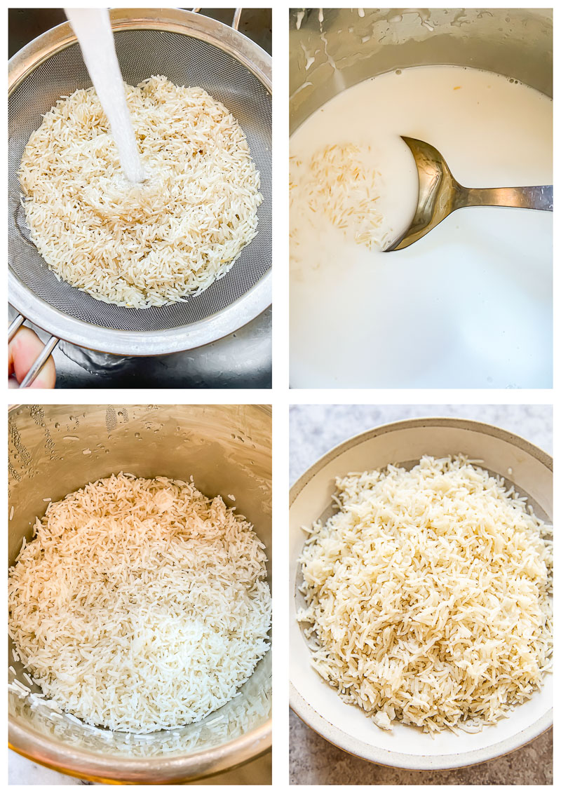 Instant Pot method for coconut rice