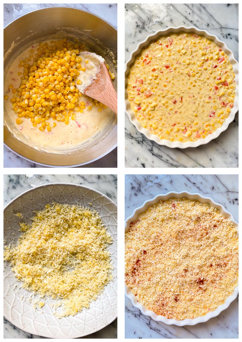 scalloped corn recipe process images part 2