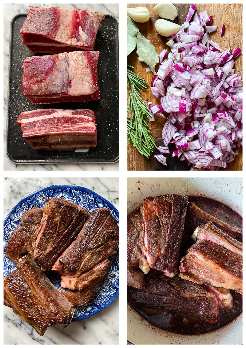 short ribs braising method images