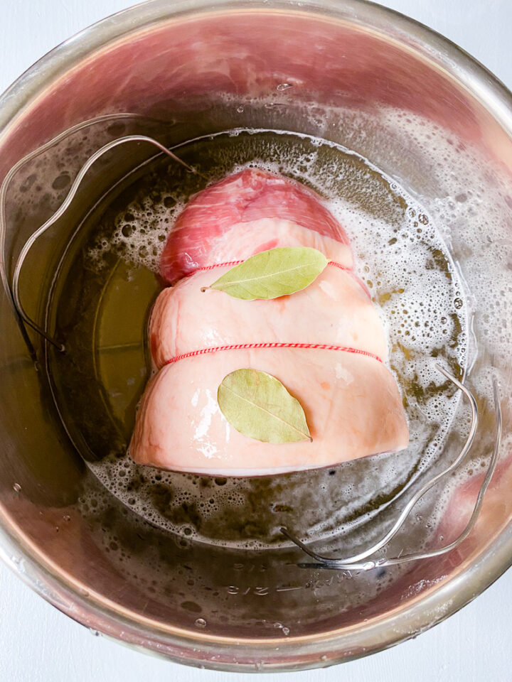 Slow Cooker Gammon (Honey Glazed Ham) Vikalinka