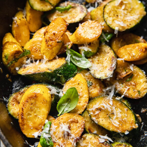 close up of fried zucchini