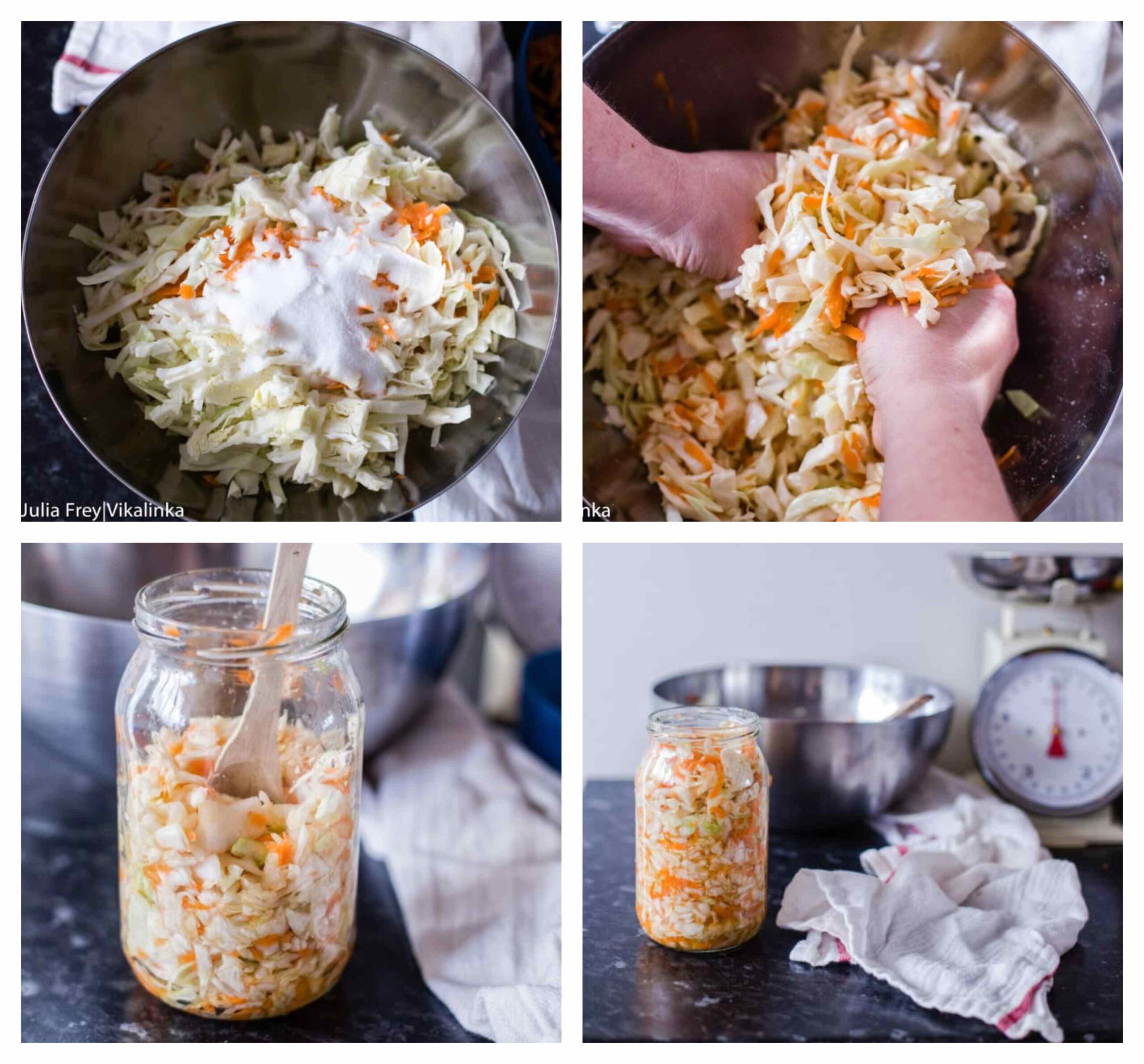 sauerkraut process images