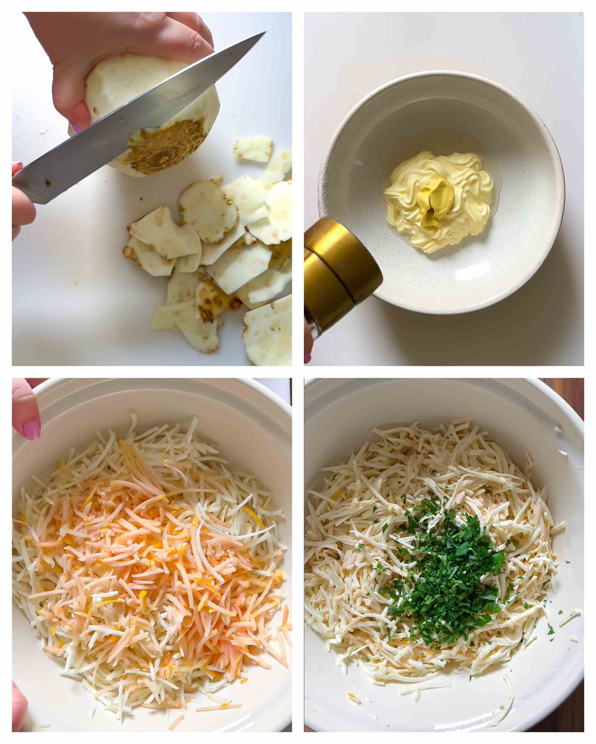 celeriac remoulade recipe process images