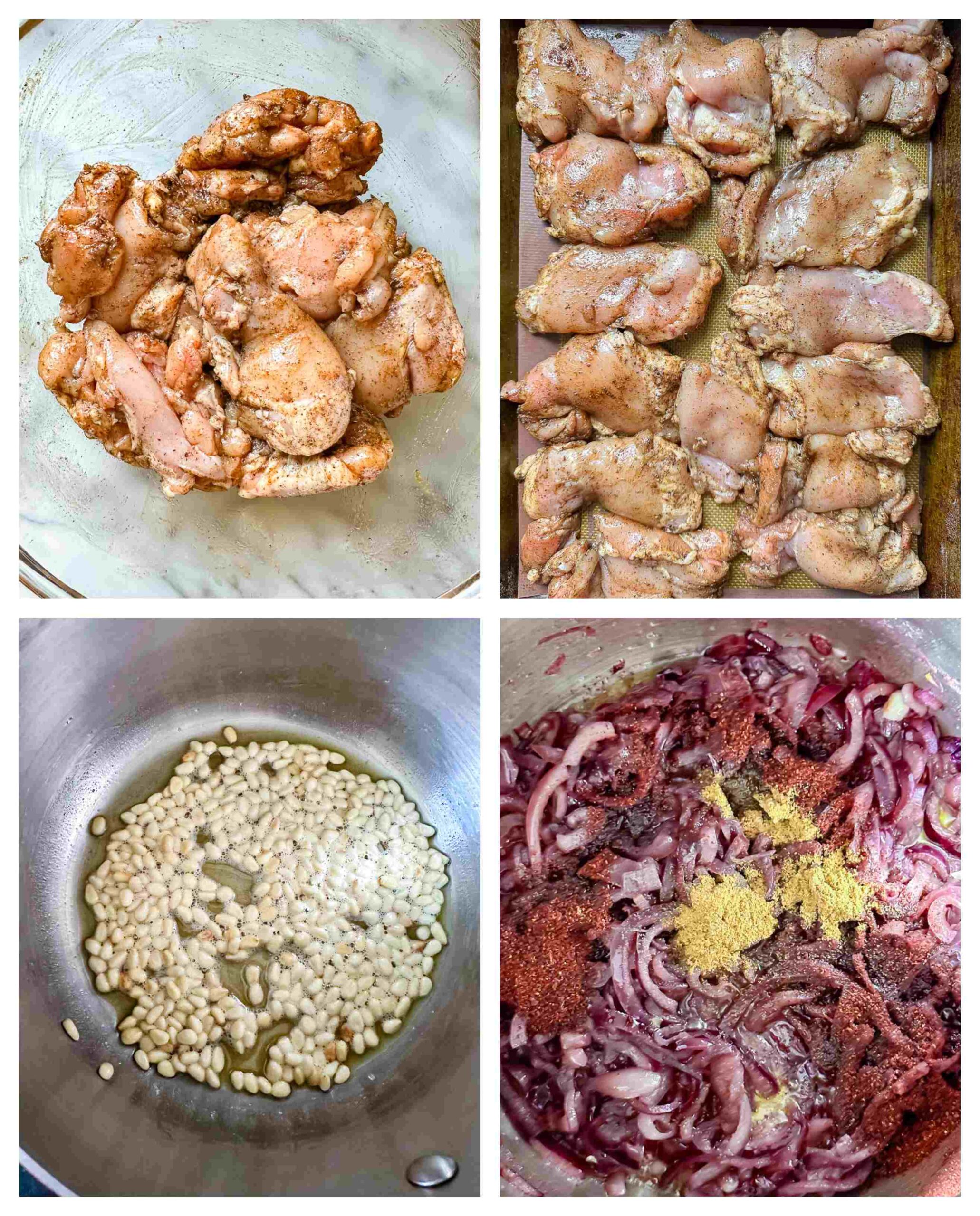 Chicken Musakhan recipe process images