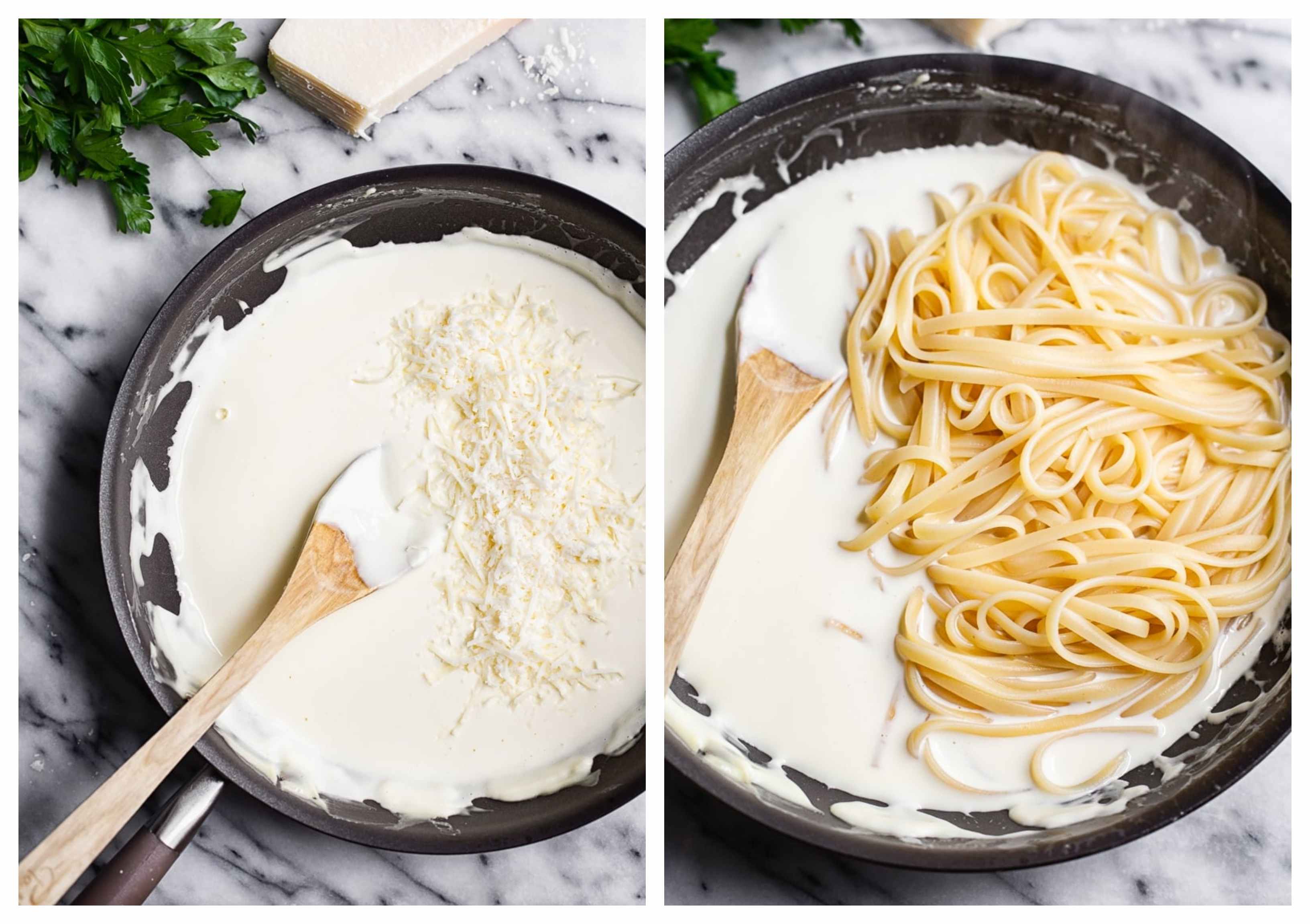 Three Ingredient Creamy Pasta Sauce (VIDEO)