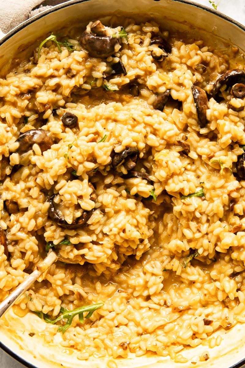Roasted Mushroom Risotto - Vikalinka
