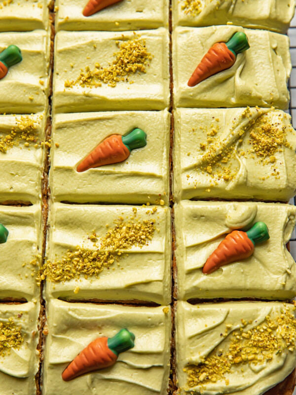 close up of cake cut into slices
