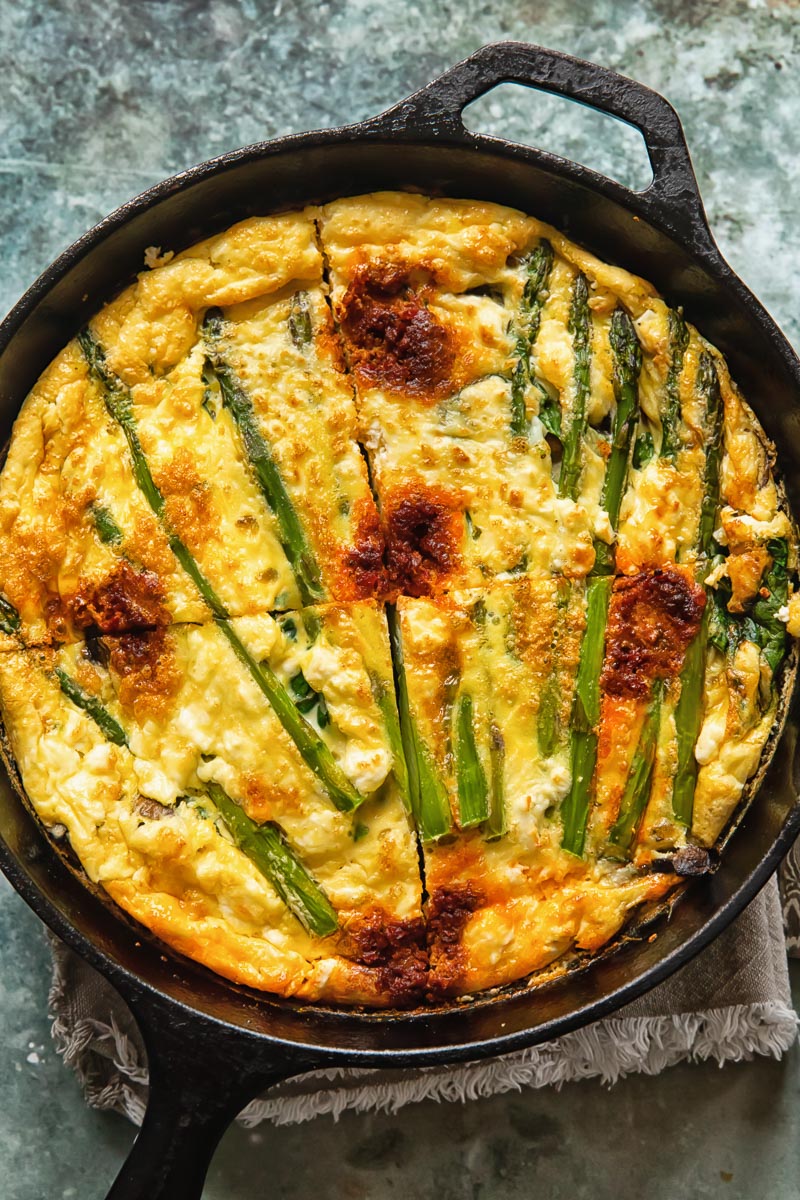 Vegetable Frittata with Feta