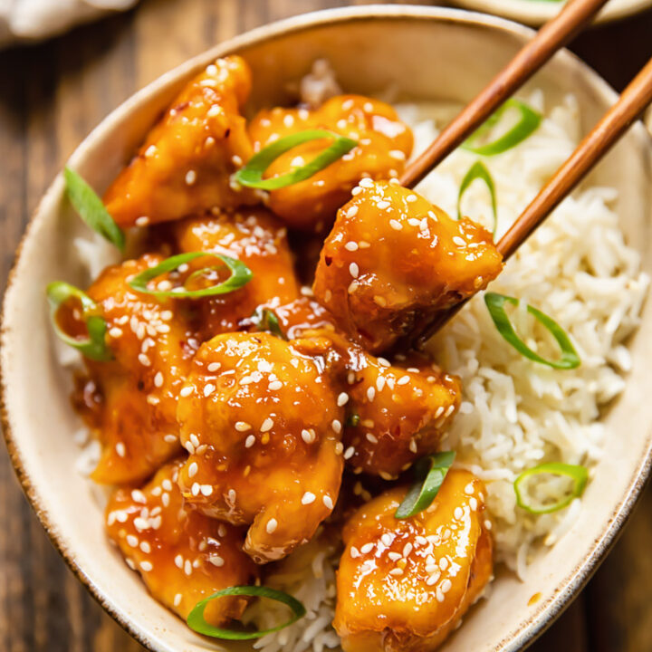 Honey Sesame Chicken - Vikalinka