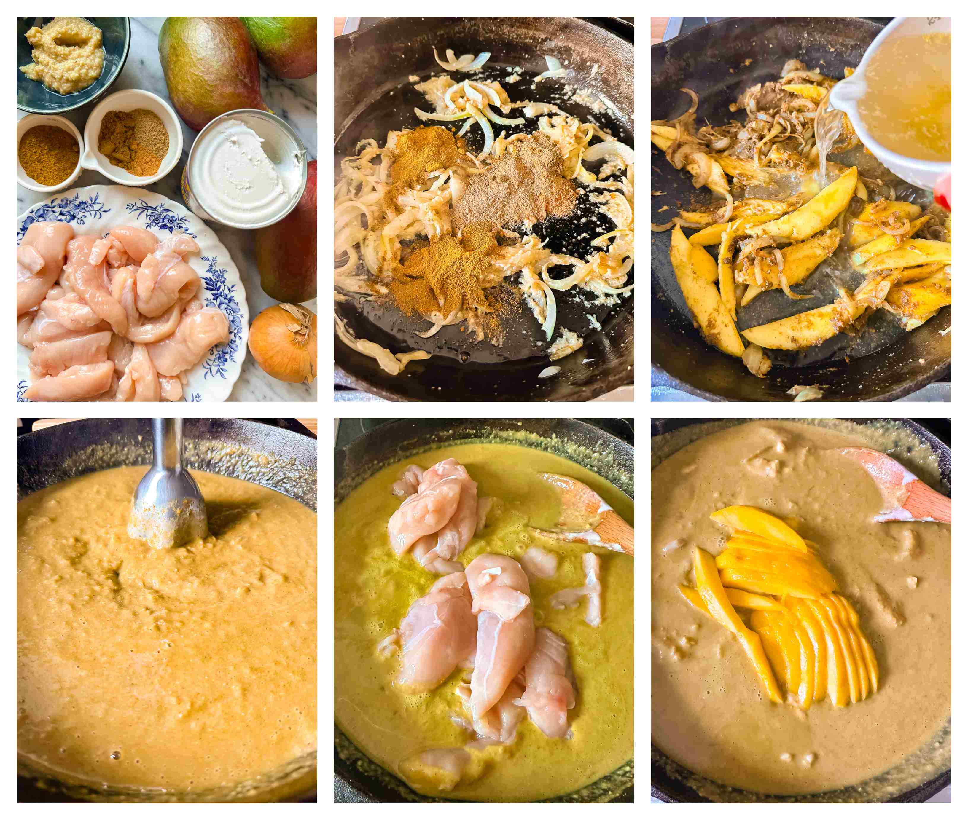 Mango Chicken Curry Vikalinka