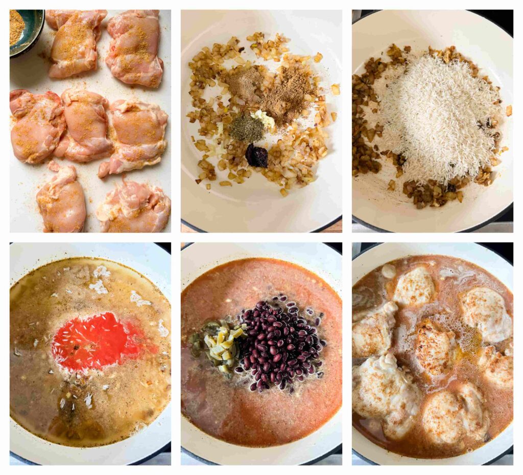 recipe step by step process images
