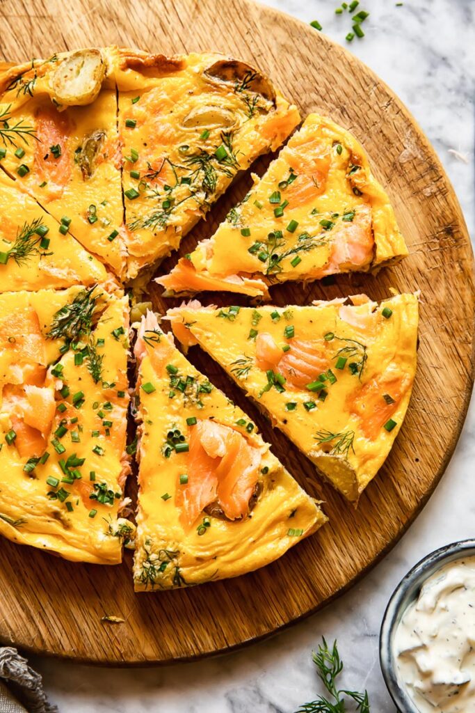 Smoked Salmon Frittata - 20