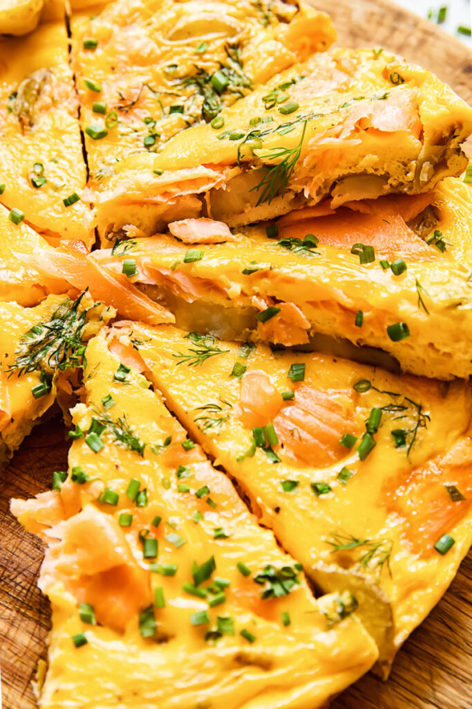 Smoked Salmon Frittata - 24